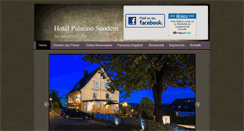 Desktop Screenshot of hotelpalatino.de
